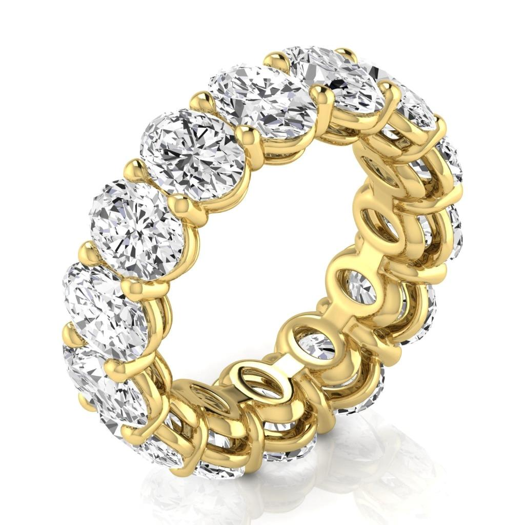 Su misura Eternity Band 10,50 carati – vista laterale
