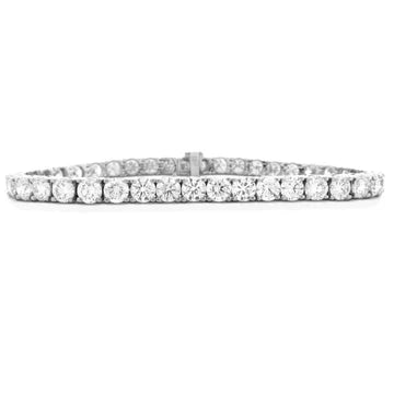 10 Carati Braccialetto Di Vero Diamanti