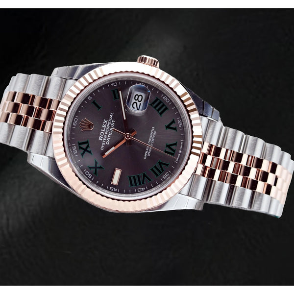 126331 Orologio Rolex bicolore da uomo 41 mm in oro giallo 18 carati