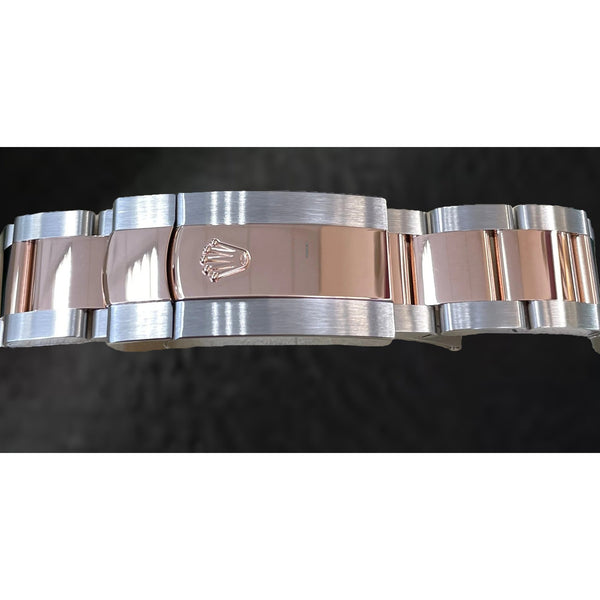 126331 Orologio da uomo Rolex bicolore quadrante grigio oro 18K