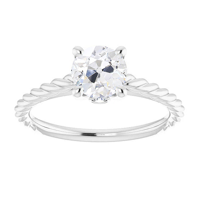Diamante Anniversary Ring 2-carati Oro 14 Carati Bianco – vista principale
