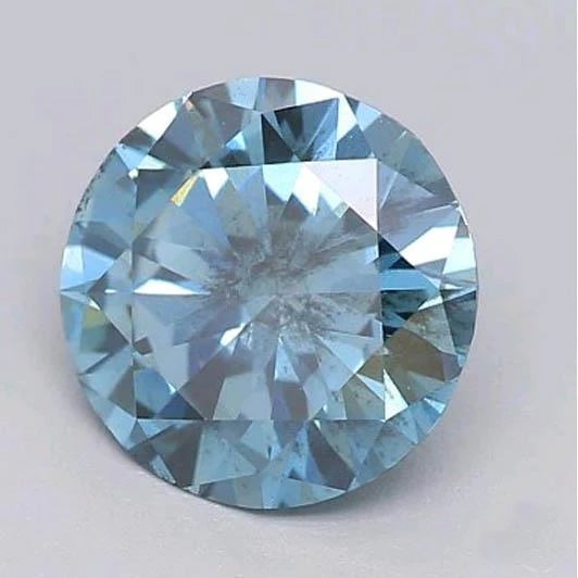 Di lusso Zaffiro Blu Reale Loose Sapphires Natural 1,24 carati – vista frontale