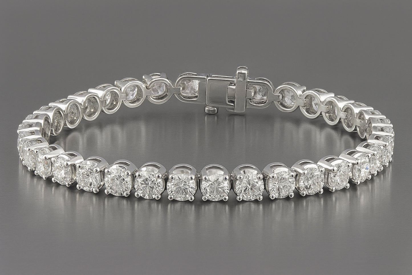 24 Carati Bracciale Tennis Di Diamanti