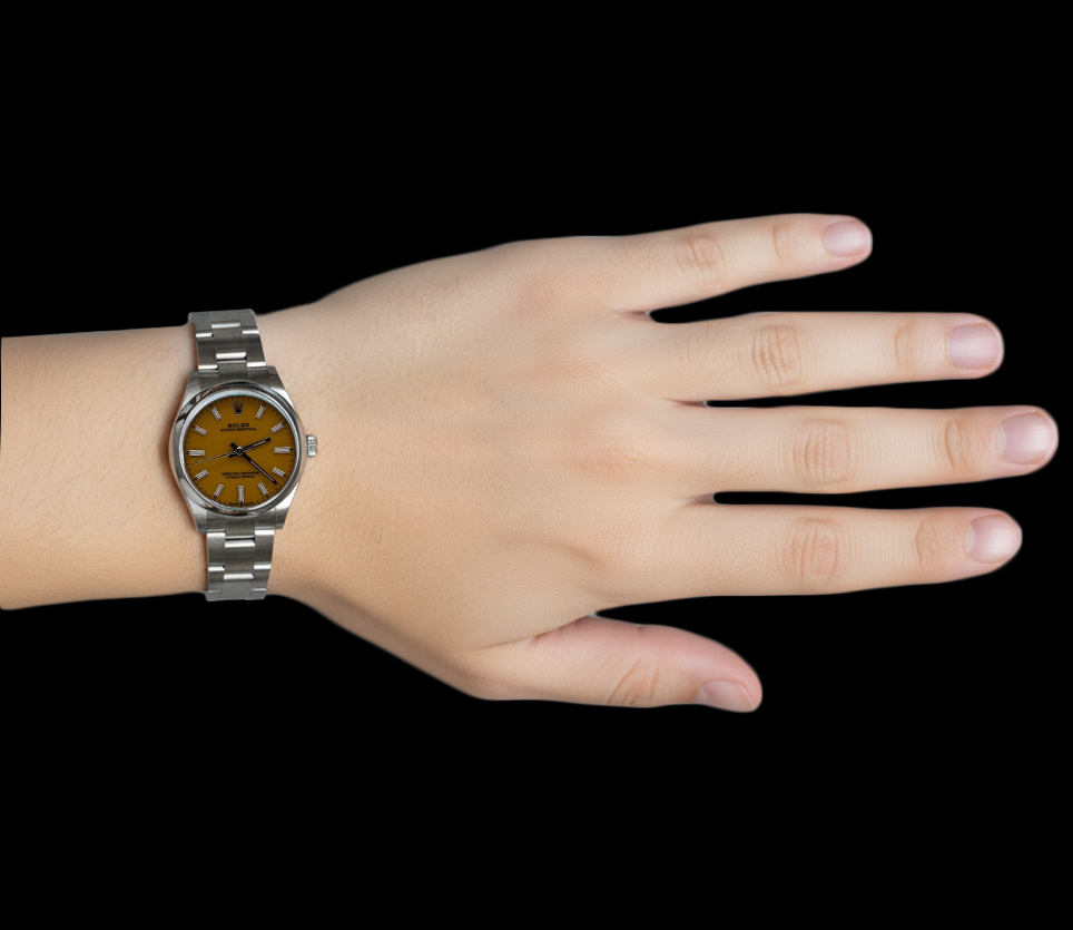 277200 Orologio da donna Rolex ostrica perpetua 31mm in acciaio inossidabile