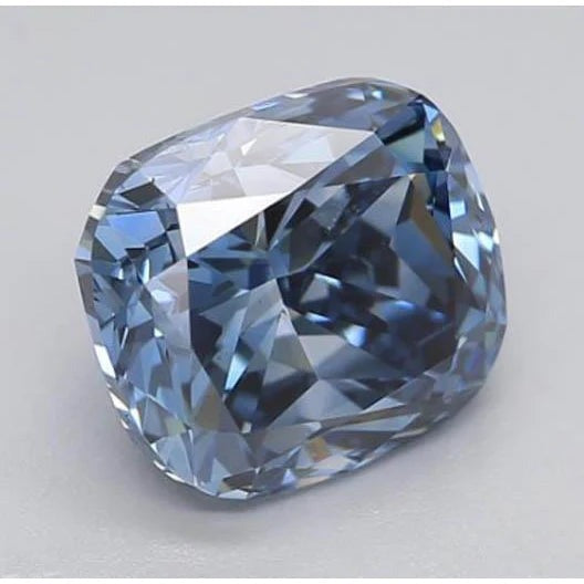 Fatto a mano Zaffiro Blu Loose Sapphires Natural 2 carati – vista laterale