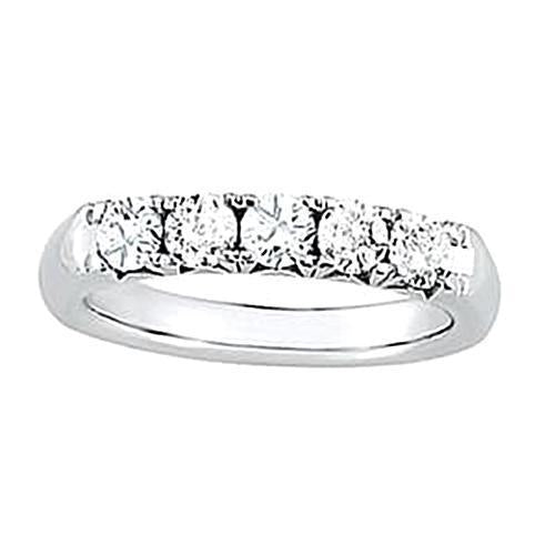 2,50 Carati In Oro Bianco 14K Con Naturale Diamanti A Fascia Incastonata