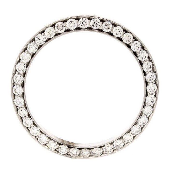 Taglio Rotondo Diamante anello in Stainless Steel – vista principale