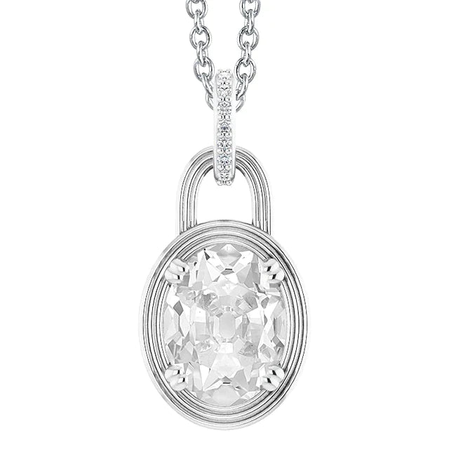 4 Carati Pendente Di Naturale Diamanti