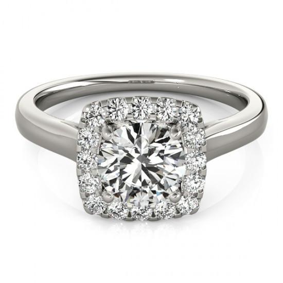 4K Anello Di Vero Diamanti