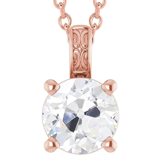 5 Carati Pendente Di Genuino Diamanti