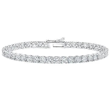 9 Carati Bracciale Tennis Di Vero Diamanti