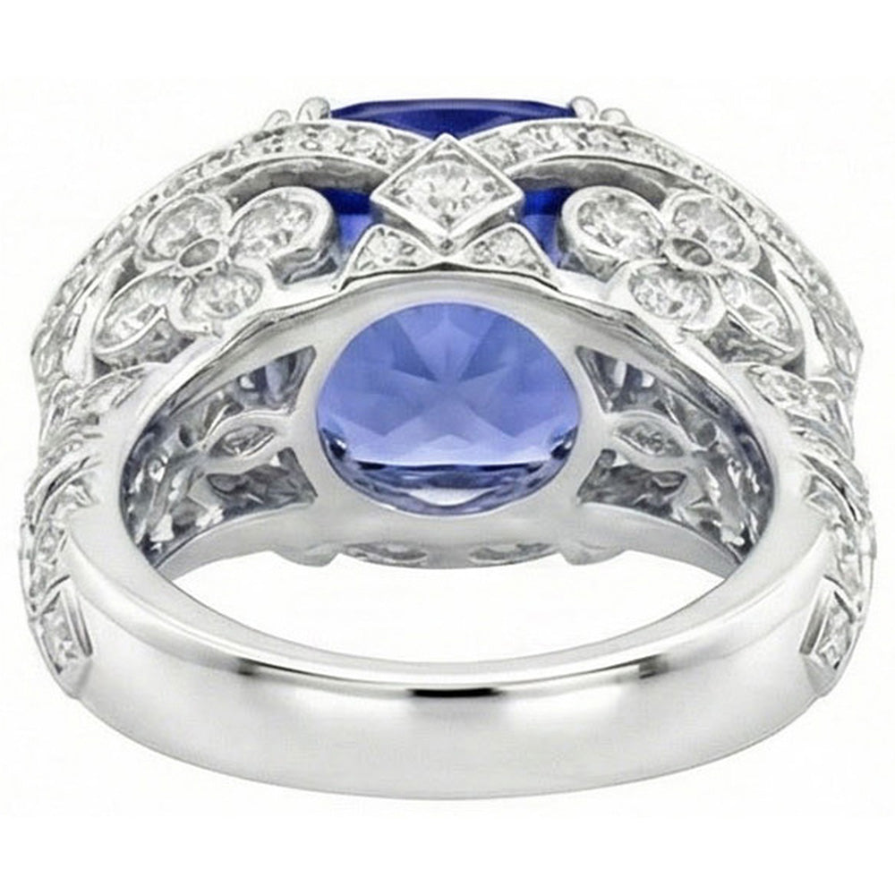 9 Carati Zaffiro Anello
