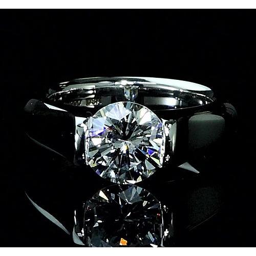 Anello Con Genuino Diamante Da 6 Carati
