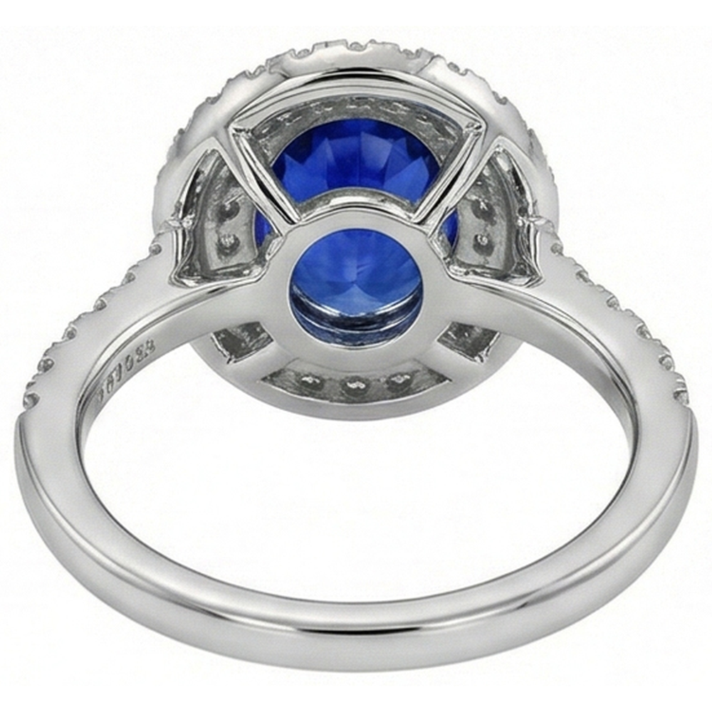 Anello Di Diamanti Naturali Autentici ( non creati in laboratorio ) Sri Lanka