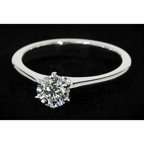 Anello Di Fidanzamento Con Genuino Diamante Da 1 Carato