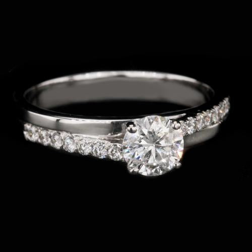 Anello Di Fidanzamento Con Vero Diamante Da 1.50 Ct