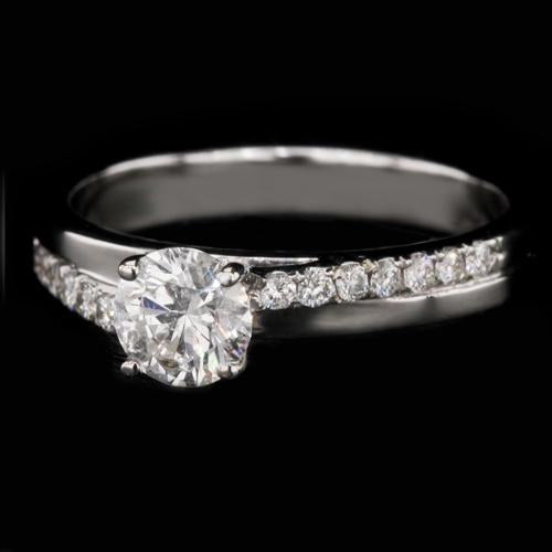 Anello Di Fidanzamento Con Vero Diamante Da 1.50 Ct