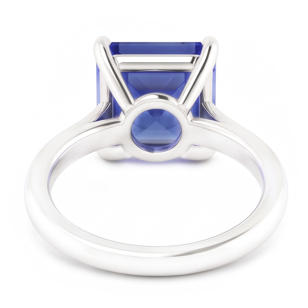 Anello Di Fidanzamento Con Zaffiro Da 2 Carati