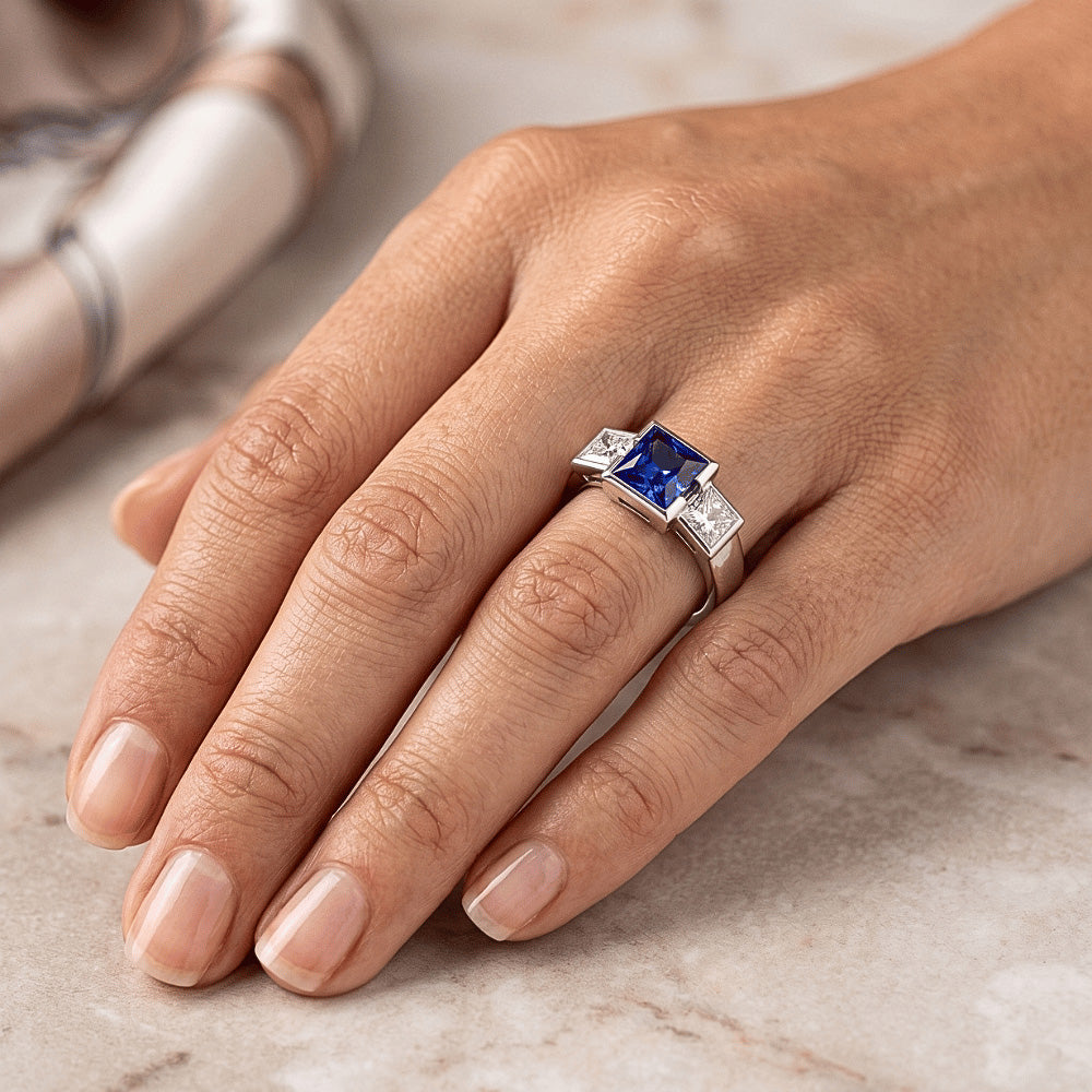 Anello Diamante Vero 2 Carati