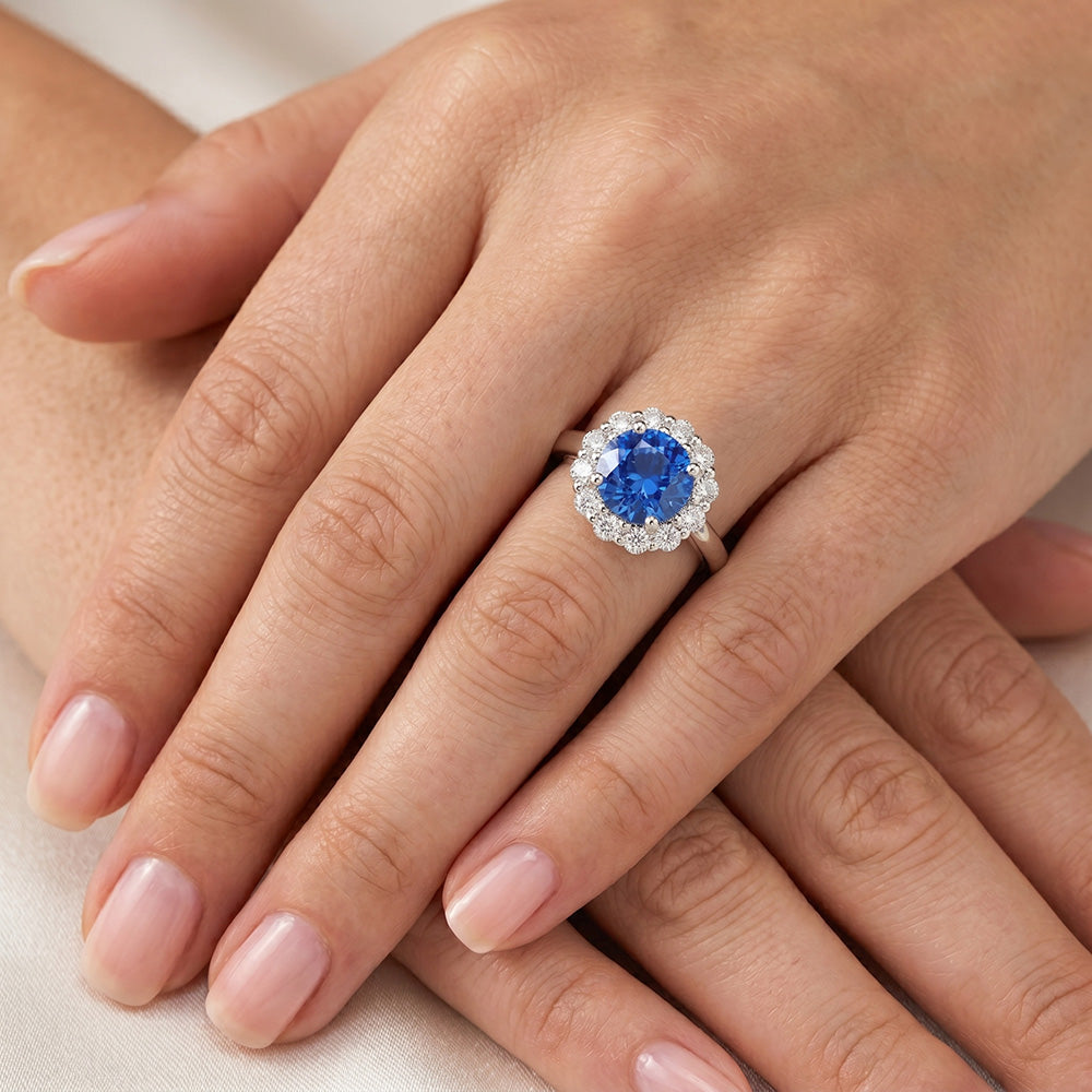 Anello Diamante Vero 3.35 Carati