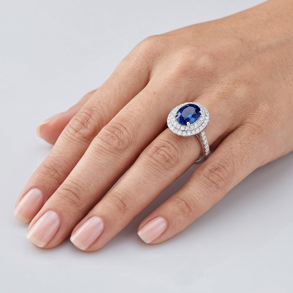 Anello Diamante Vero 3.40 Carati