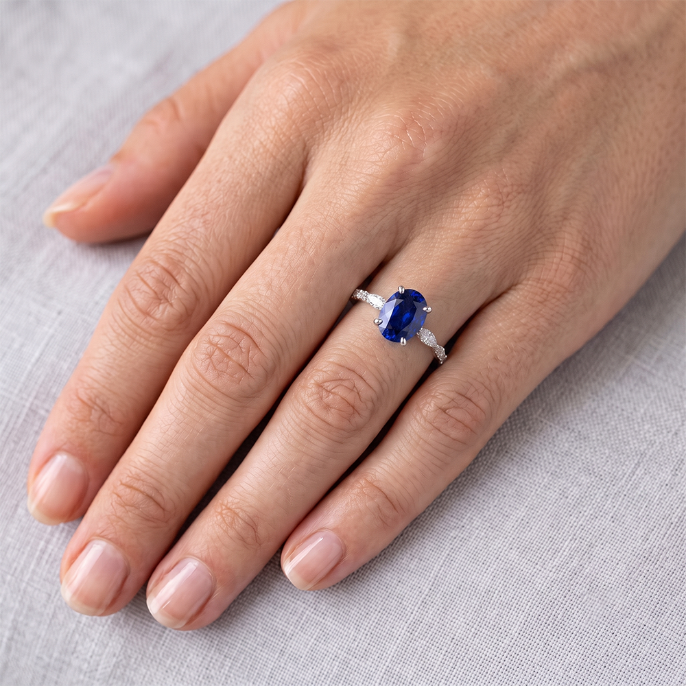 Anello Diamante Vero 3.50 Carati