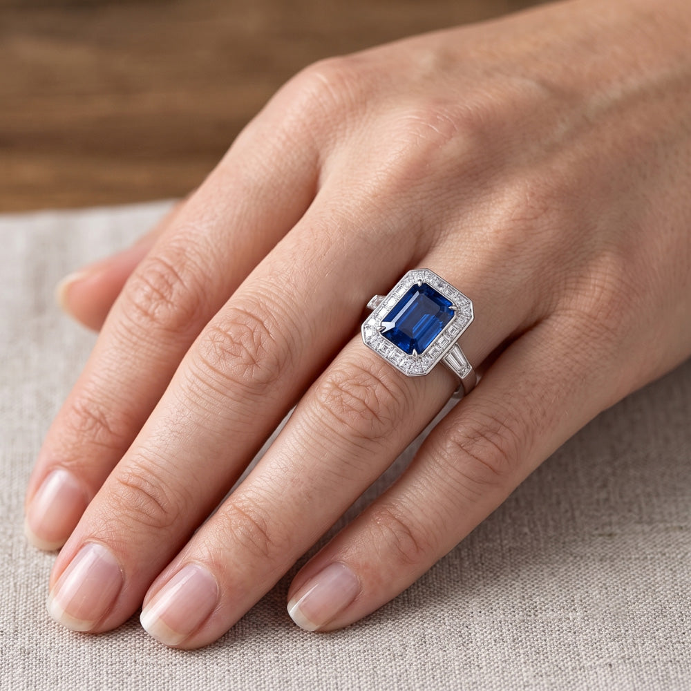 Anello Diamante Vero 3.50 Carati
