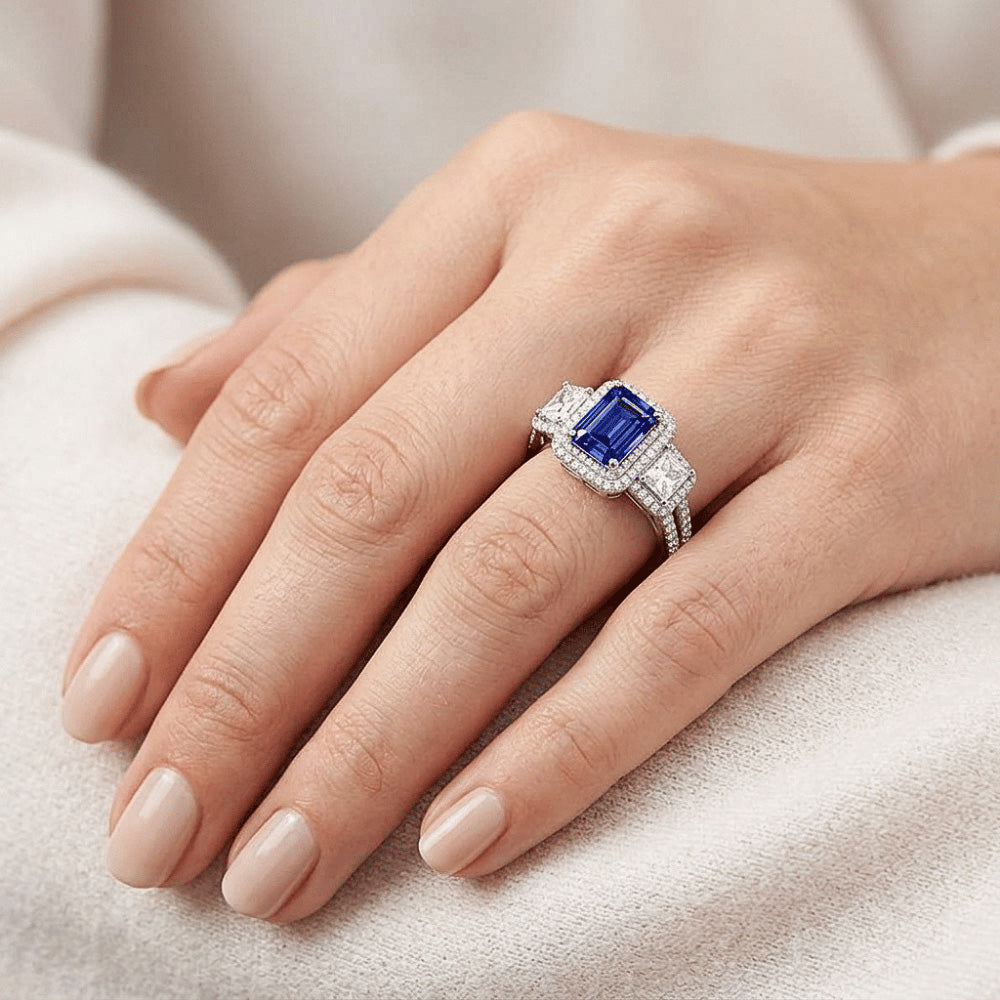 Anello Diamante Vero 3.50 Carati