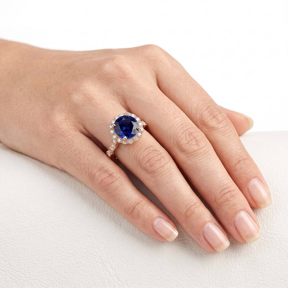Anello Diamante Vero 4 Carati