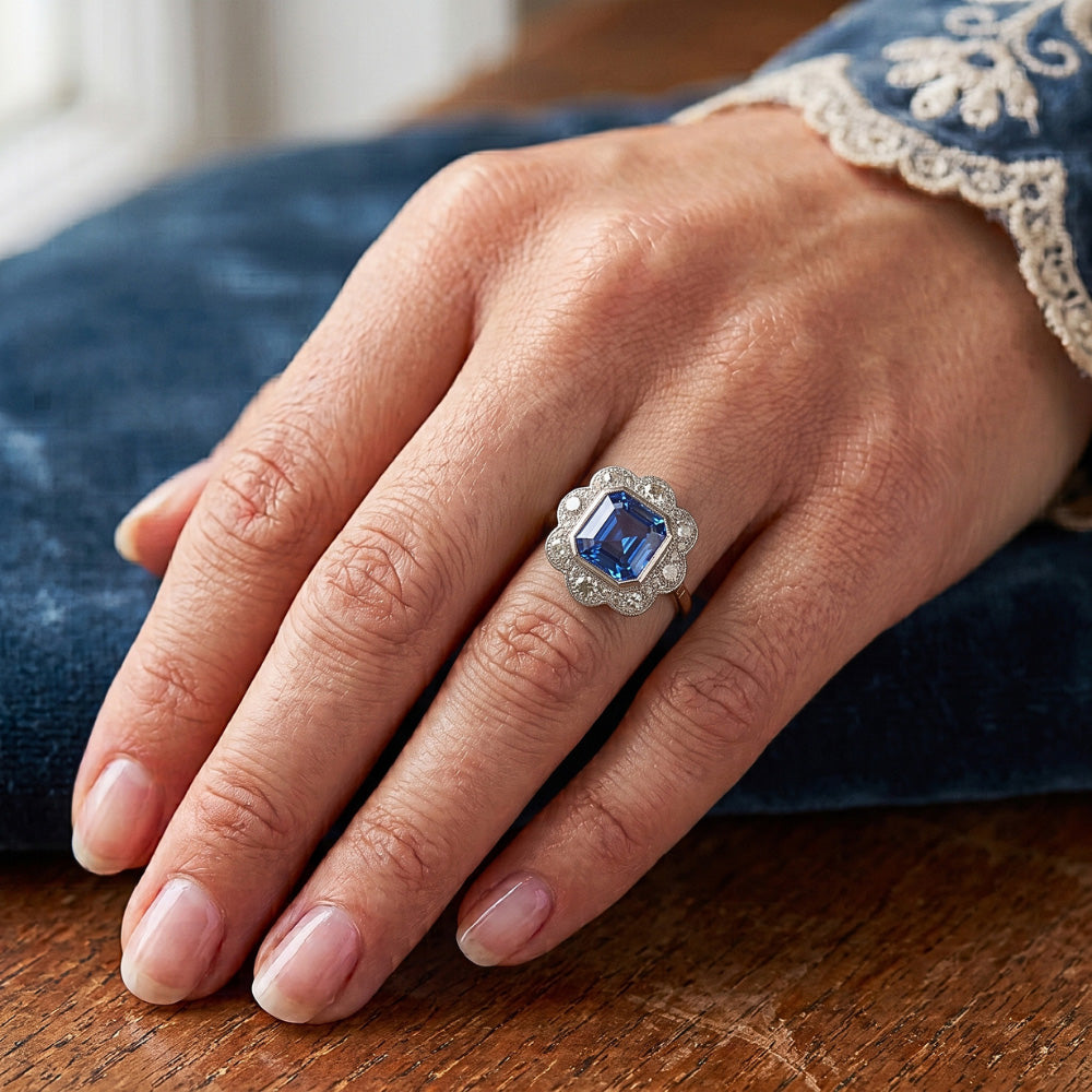 Anello Diamante Vero 4 Carati