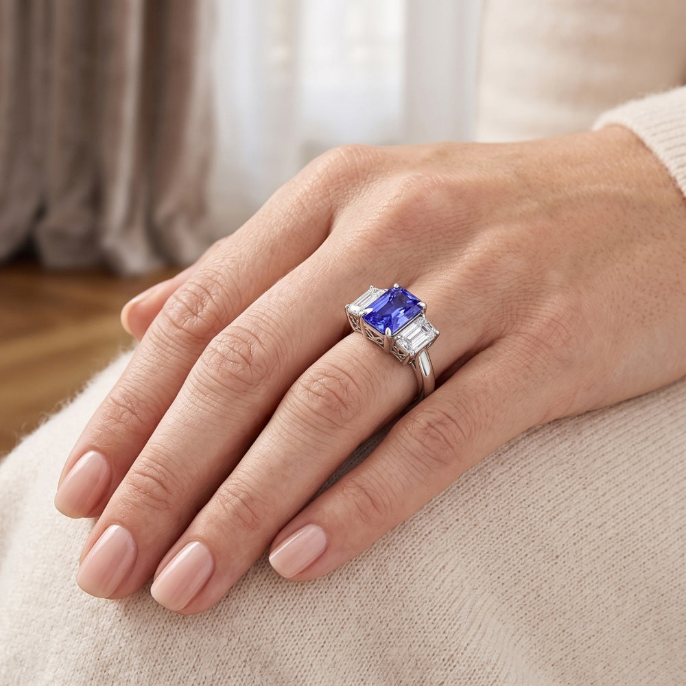 Anello Diamante Vero 4 Carati