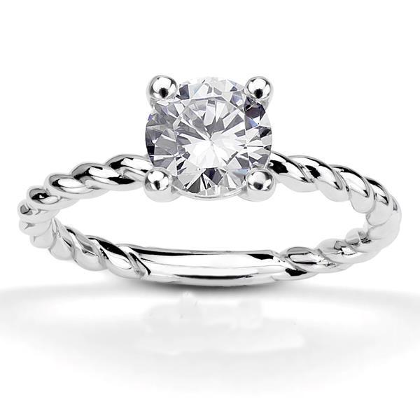 Anello Solitario Per Matrimonio Con Genuino Diamante Taglio Brillante Rotondo Da 2.25 Ct