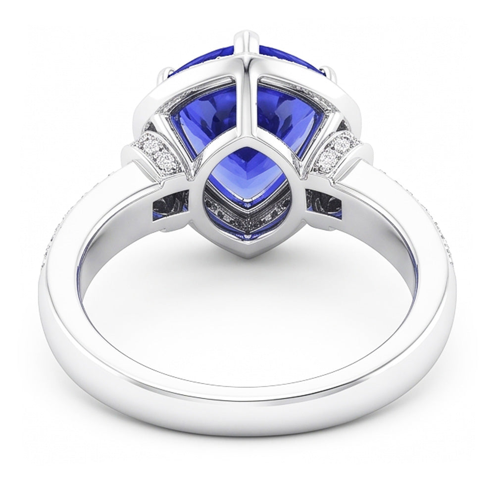 Anello Zaffiro Vero 1.50 Carati