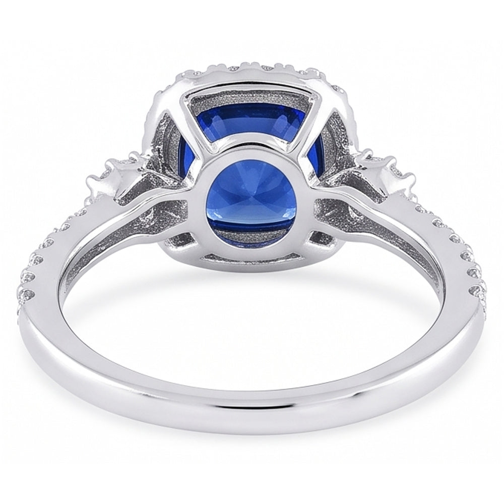 Anello Zaffiro Vero 3.50 Carati