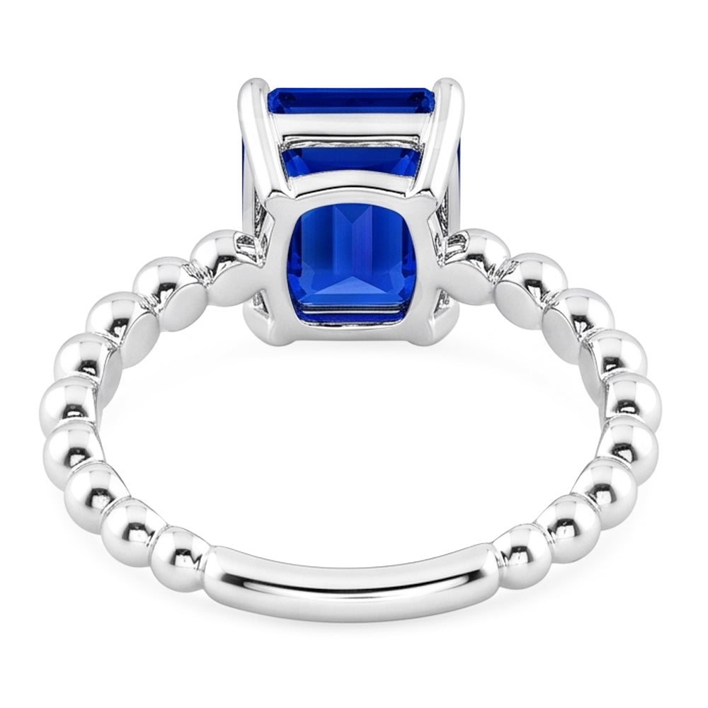 Anello Zaffiro Vero 3 Carati
