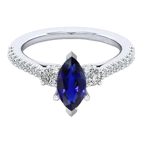 Zaffiro Giallo (saphir Jaune) Taille Marquise 1,72 Ct - Neuf Avec étiquettes