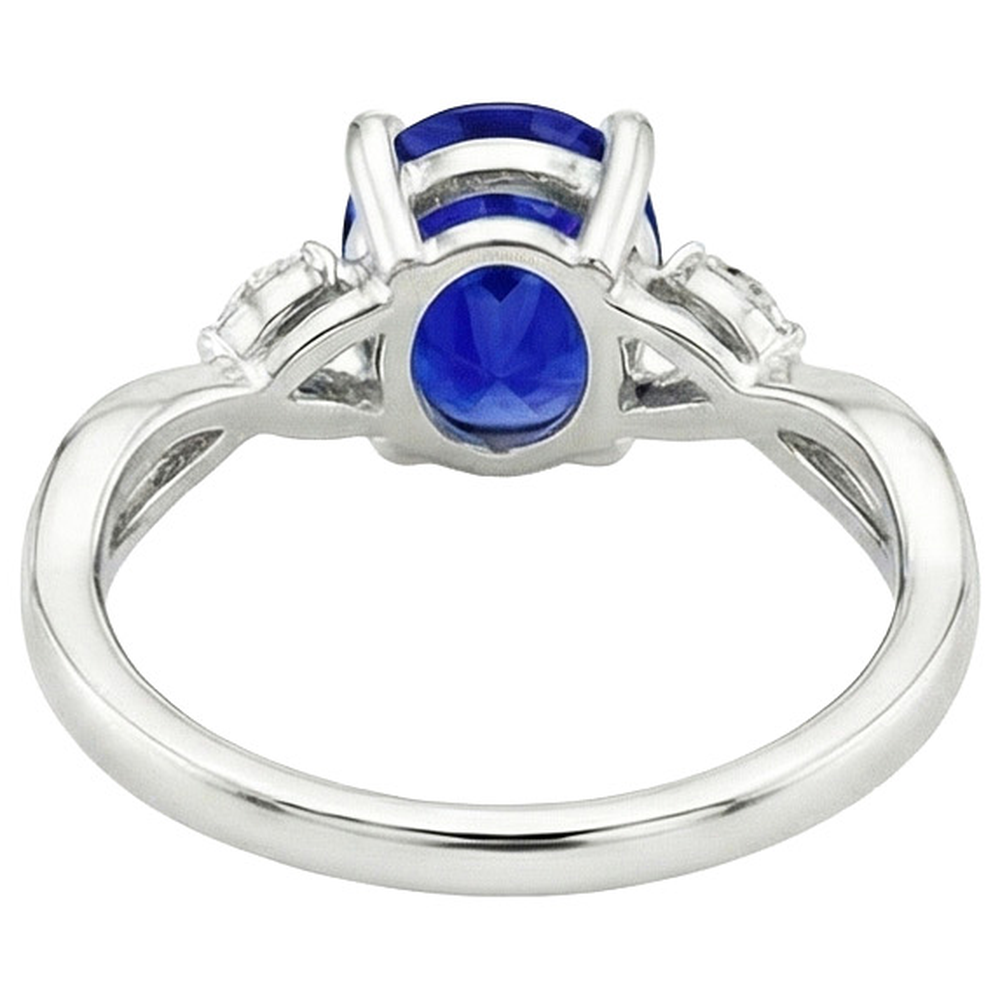 vero marquise diamante 6carati anello su bianco