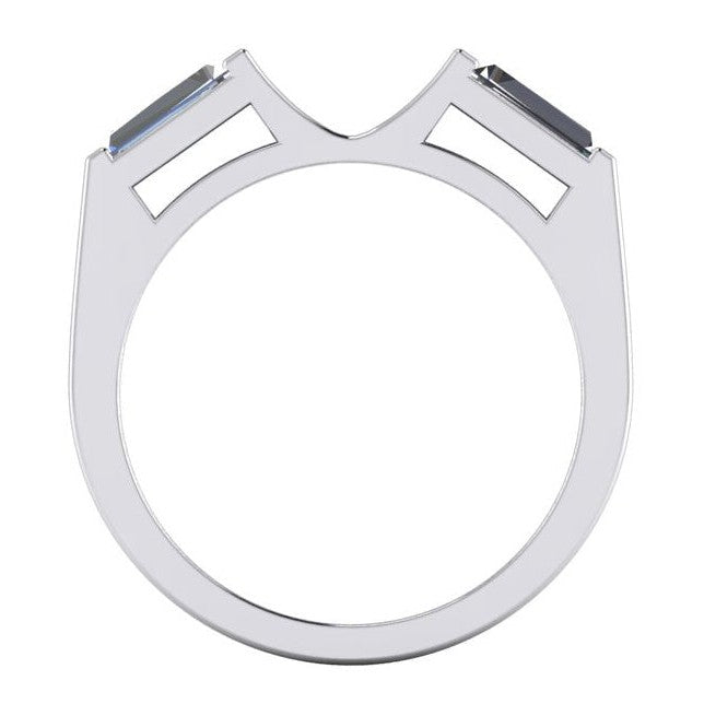 Anello di Fidanzamento con Diamante Marquise Taglio 3.50 ct.