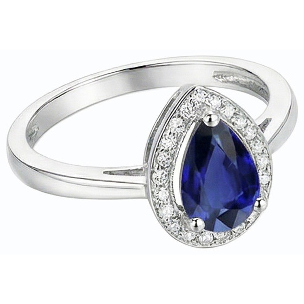 vero round diamante 3.50carati anello su bianco
