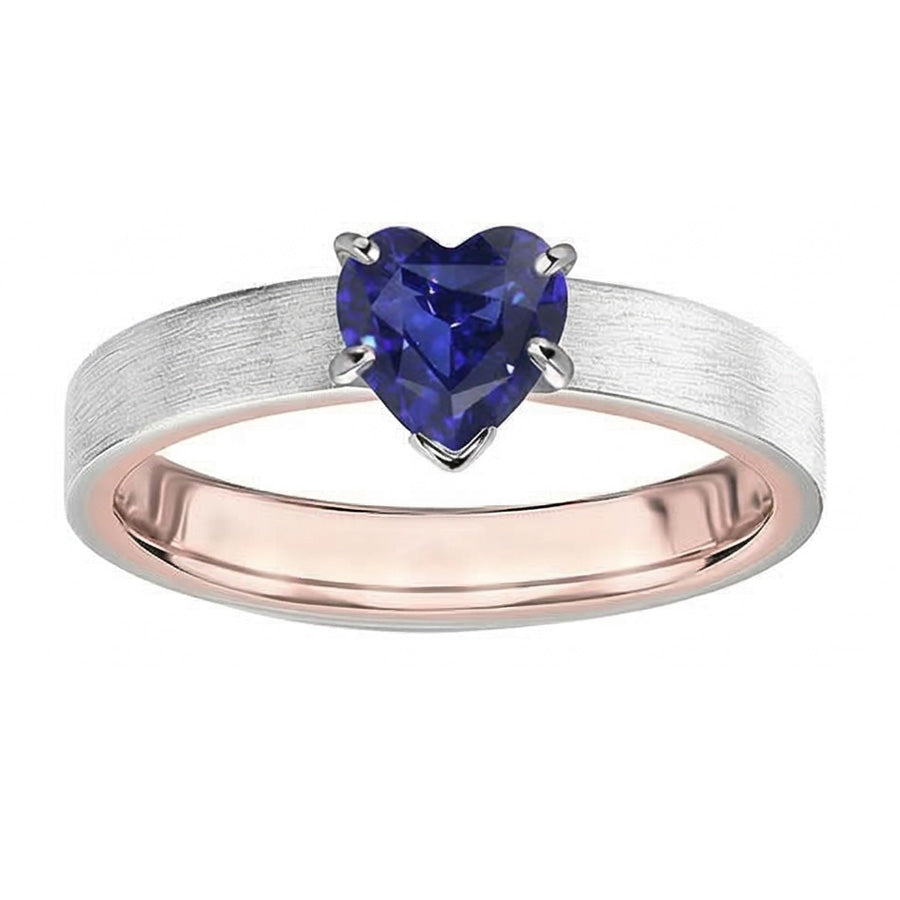 vero heart diamante 1.50carati anello vista di profilo