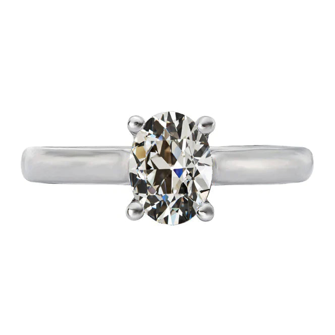 Anello Con Vero Diamante Da 4 Carati