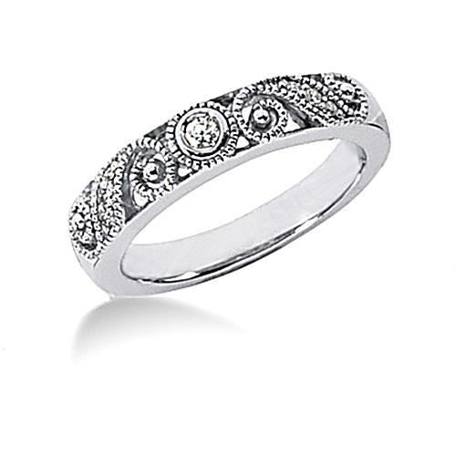 Anello Di Fidanzamento Con Vero Diamante Da 1.75 Carati In Oro Bianco 14K Stile Vintage