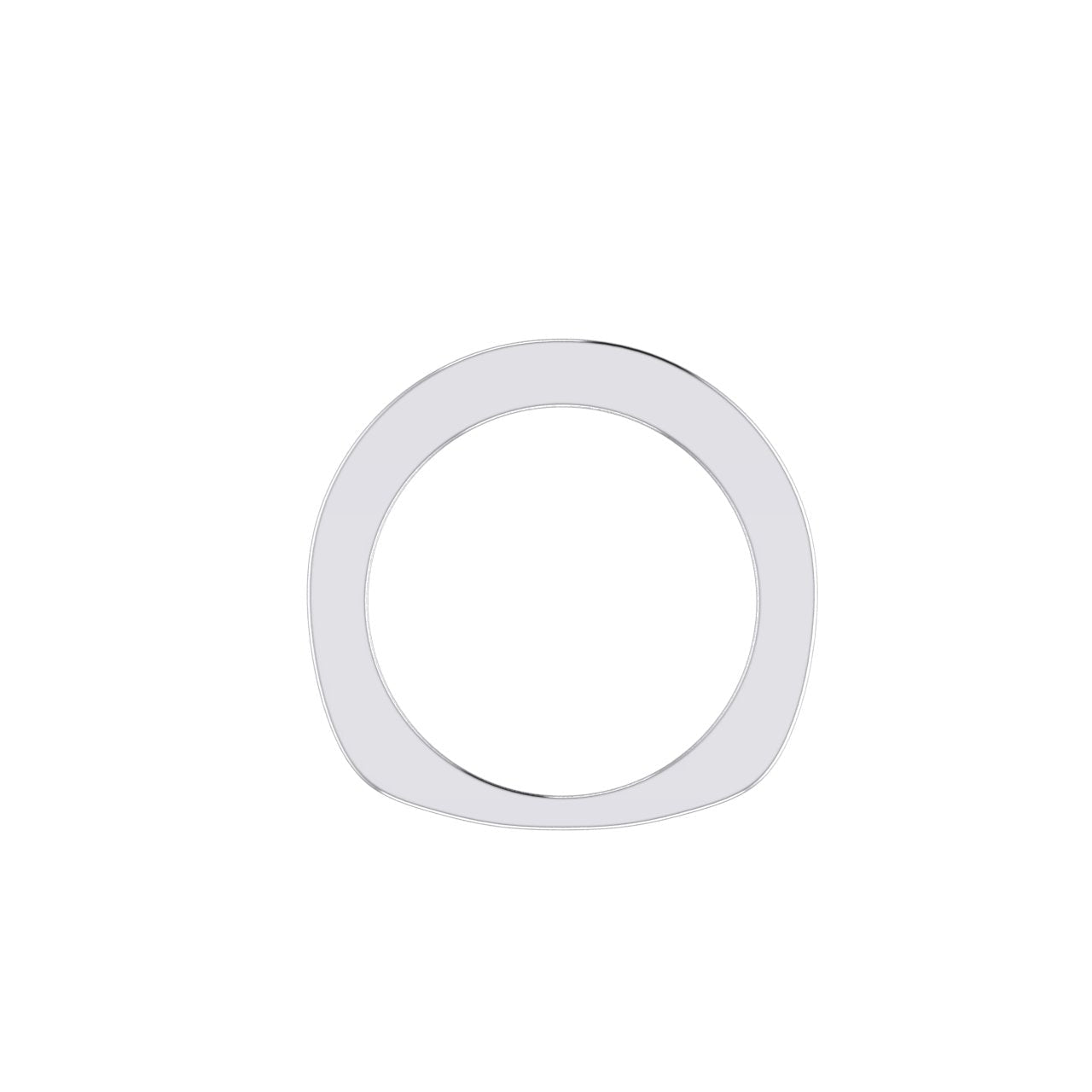 Anello Di Fidanzamento Naturale Diamante Tondo Con Gambo Europeo 4,25 Ct WG 14K
