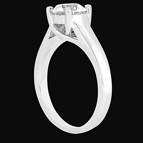 vero diamante 1.51carati anello dettaglio ravvicinato