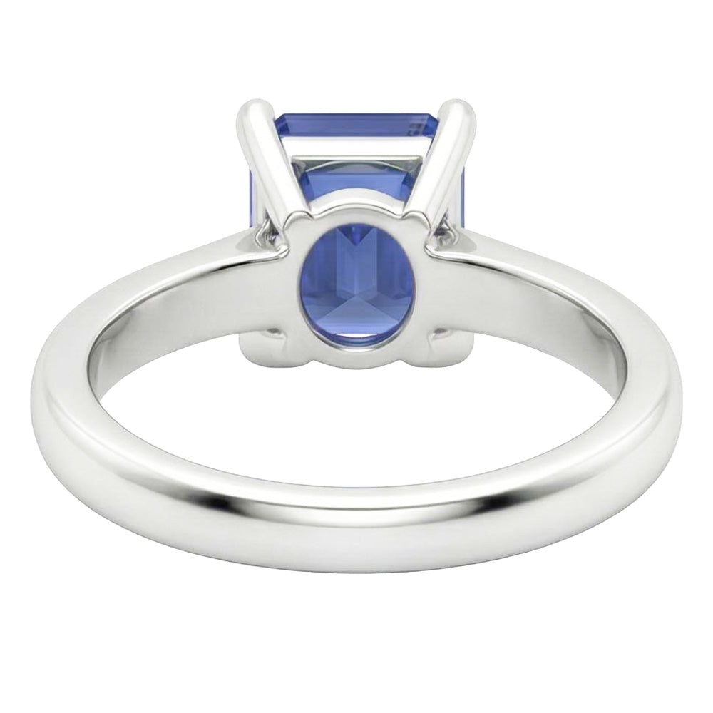 Blu Zaffiro 2 Carati Anello
