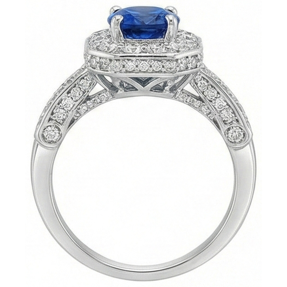 Blu Zaffiro Anello