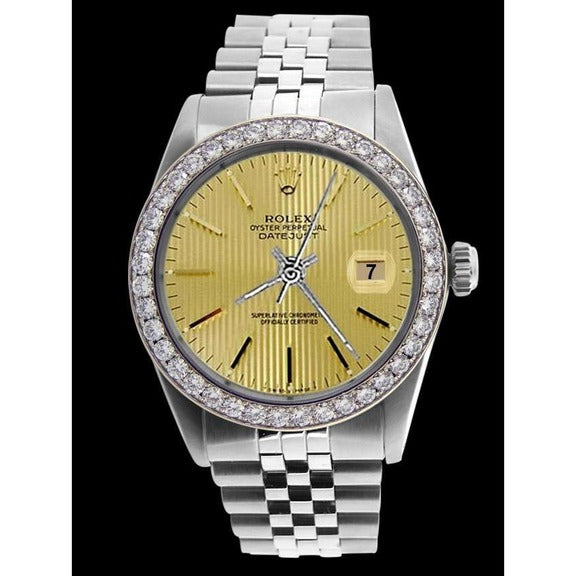 Datejust Rolex Acciaio inossidabile giubileo quadrante