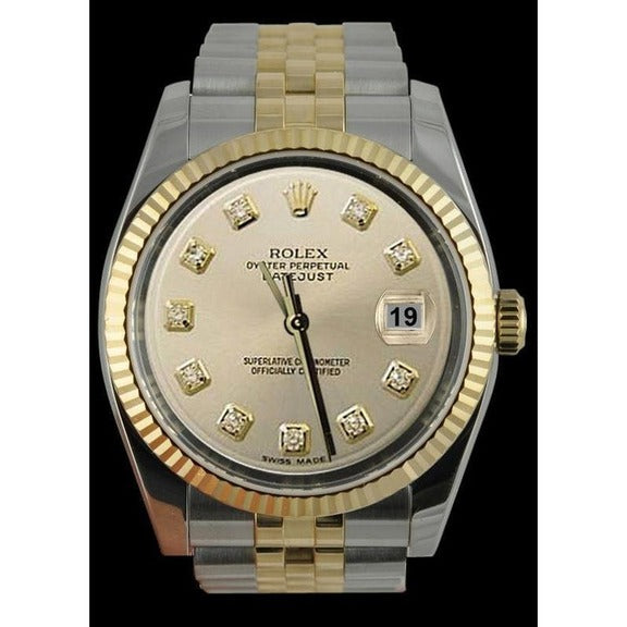 Datejust Rolex Orologio da uomo acciaio inossidabile
