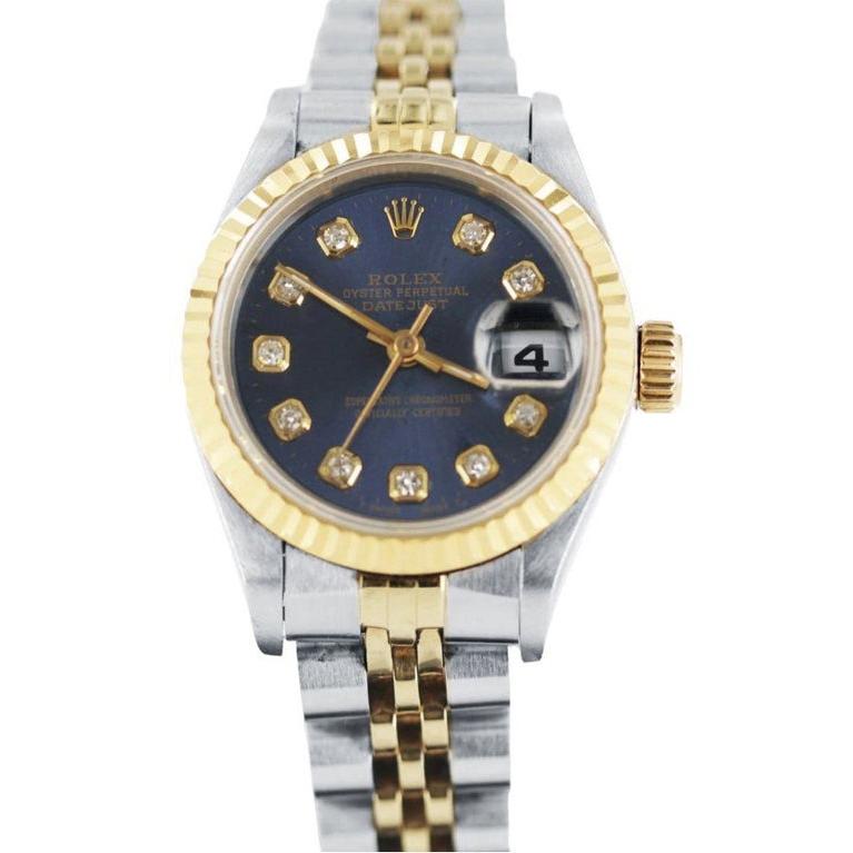 Datejust Rolex orologio da donna con quadrante