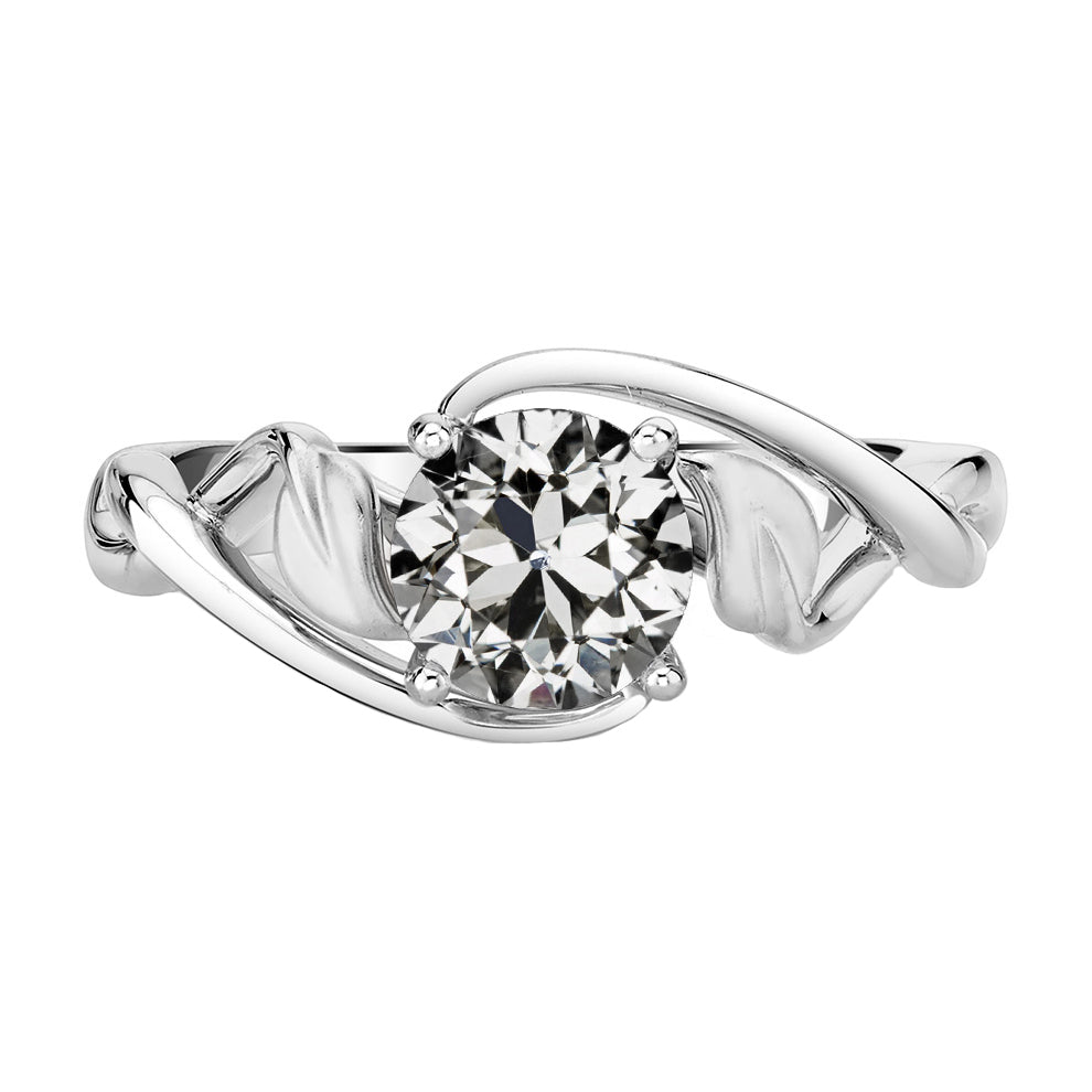 Brillante Anello Monopietra 2-carati Oro Bianco 14K – vista principale